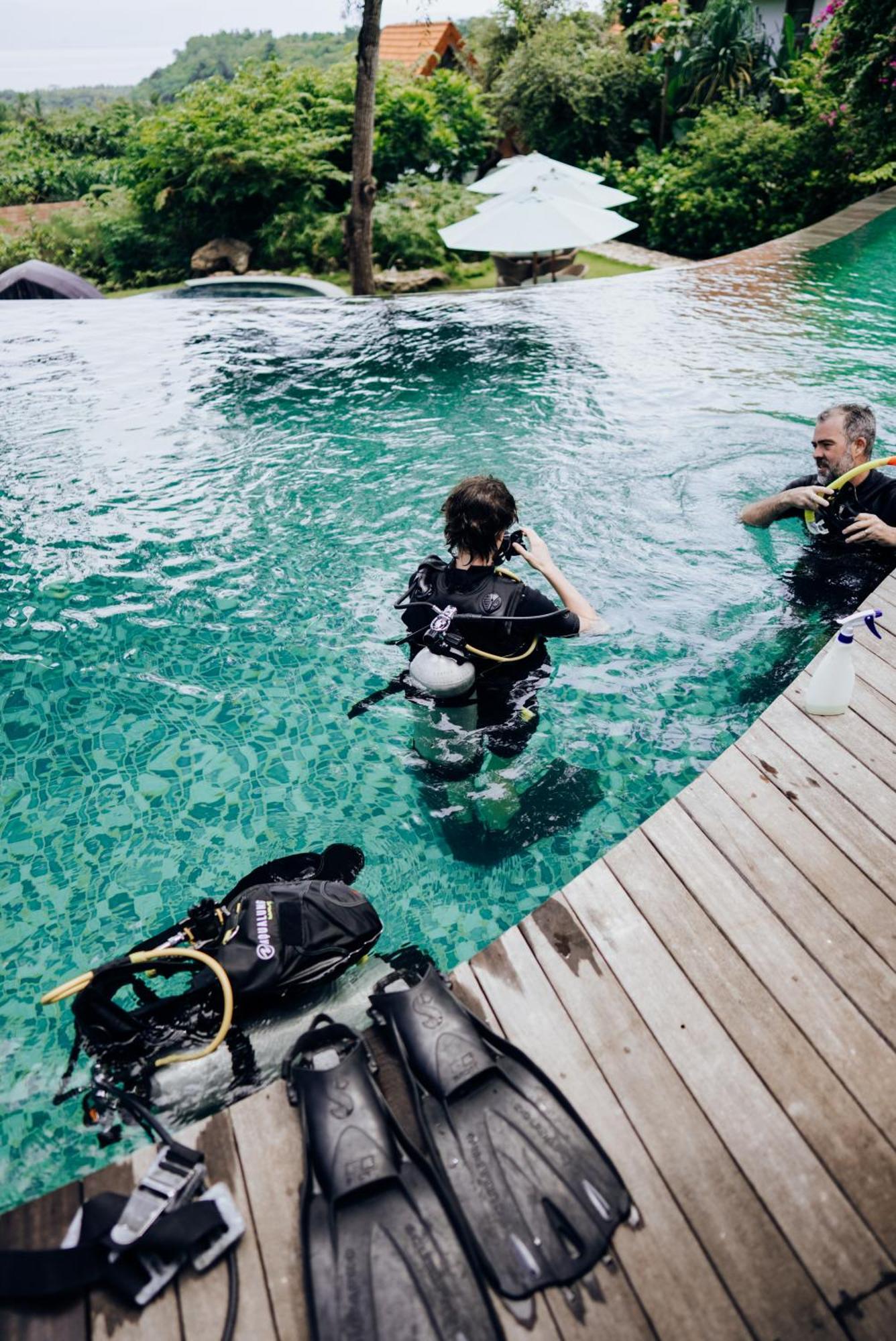Deep Roots Dive & Yoga Resort Ped Kültér fotó